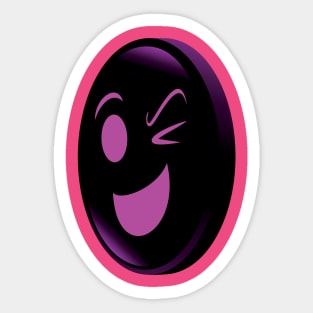 smiley face Sticker